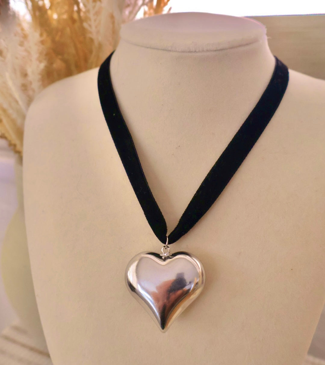 Corazón plateado
