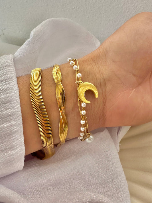 Brazalete trenza