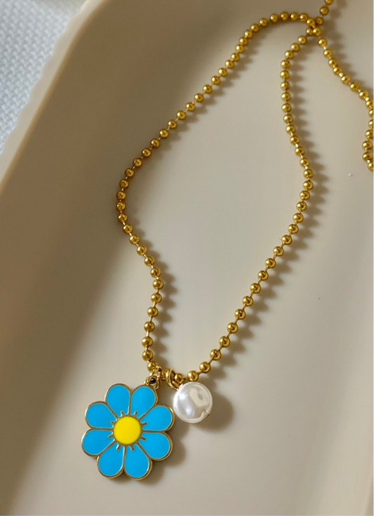 Flor azul $13