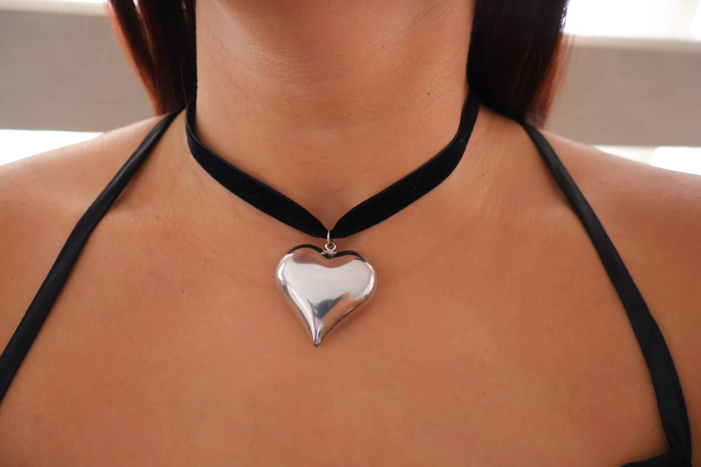 Corazón plateado