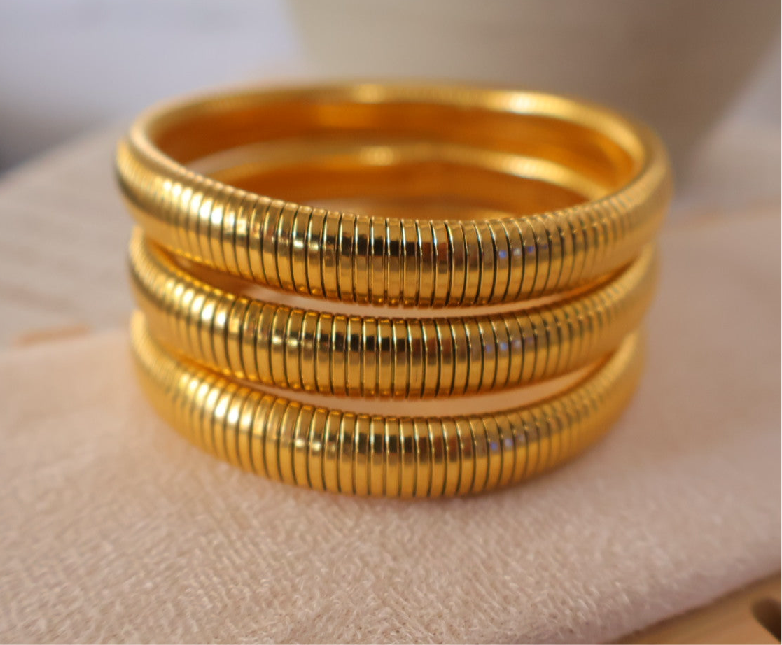 Veronicas Bangles (tres piezas)