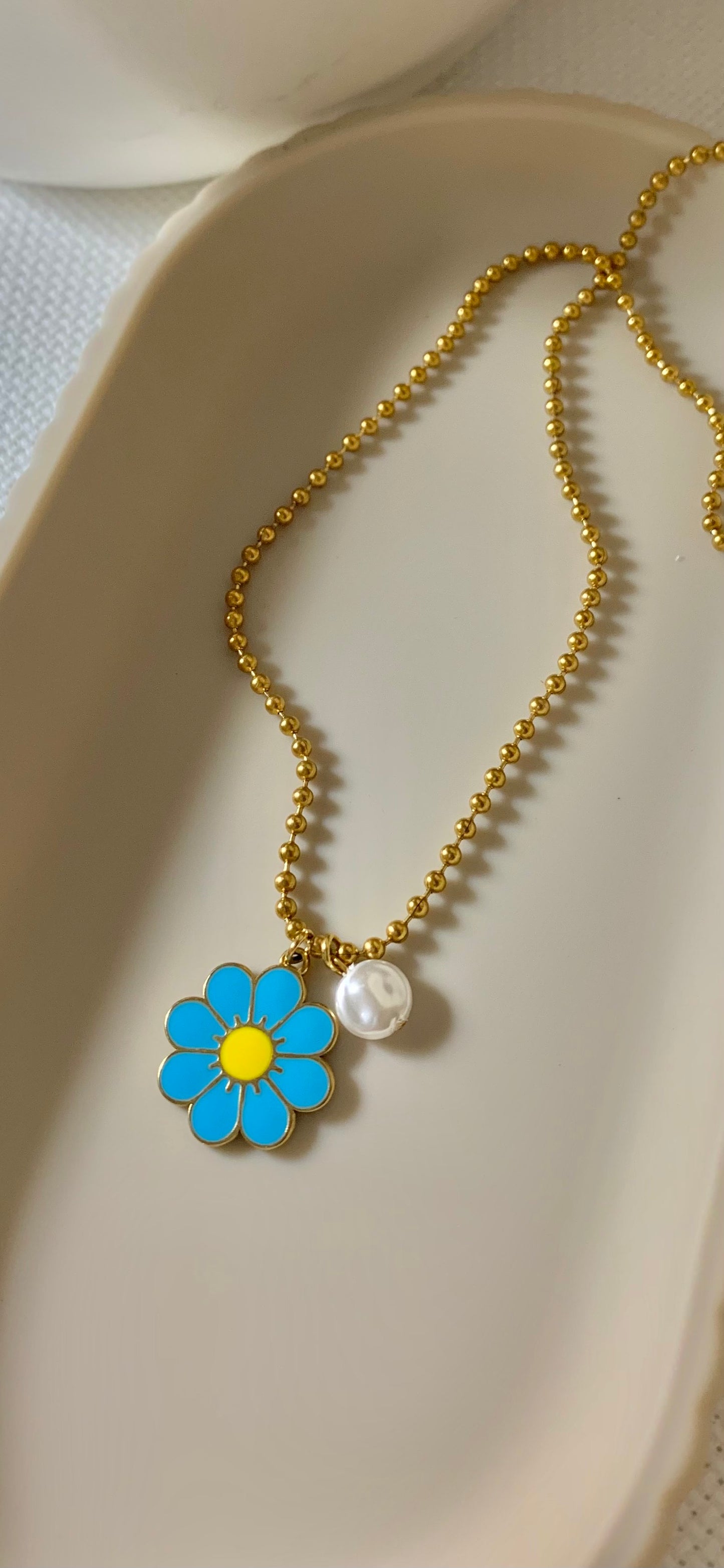 Flor azul $13